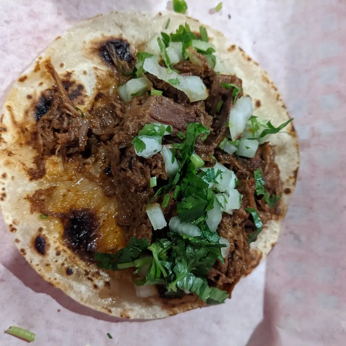Shredded Beef Taco