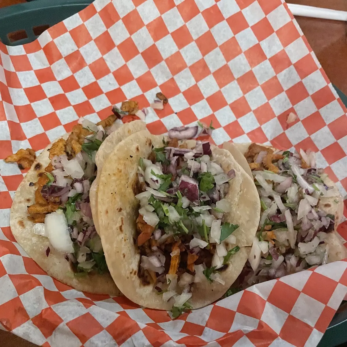 Street Tacos and Cheese Quesadilla
