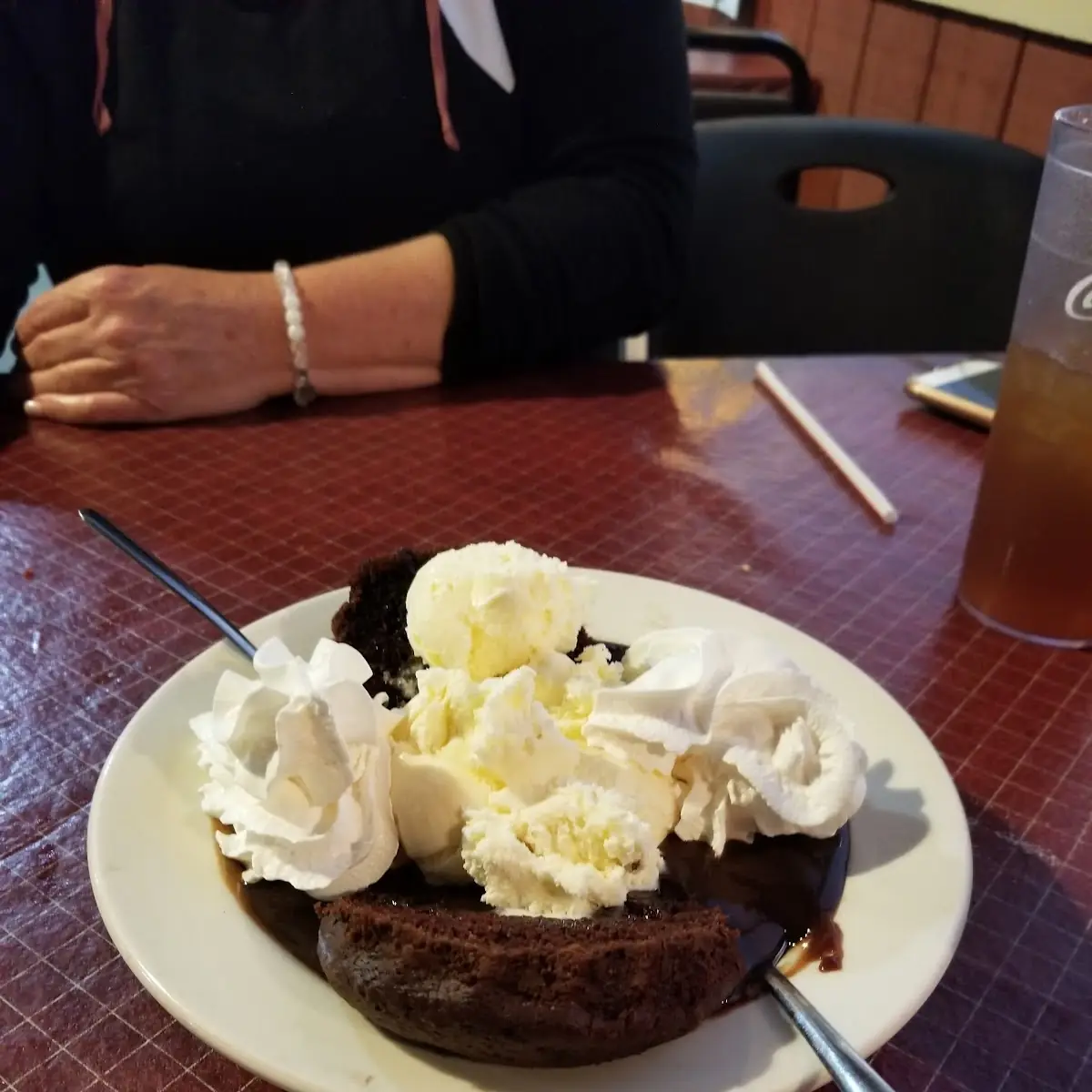 Hot Fudge Brownie