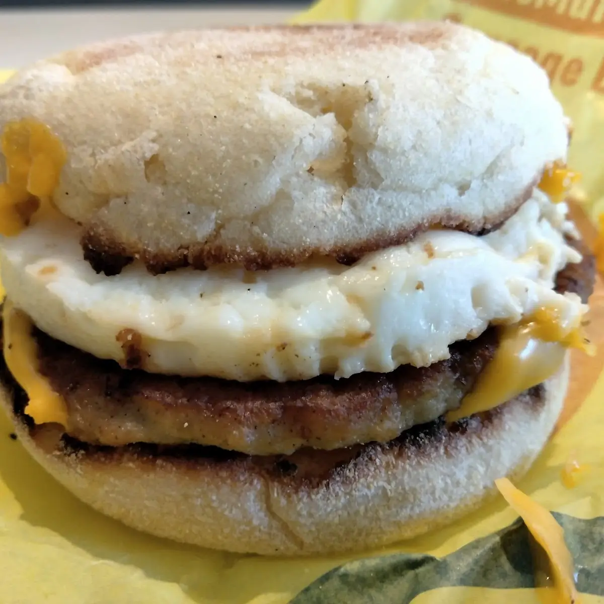Sausage Mcmuffin with Egg