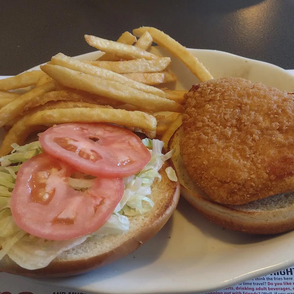 Chicken Sandwich & Fries