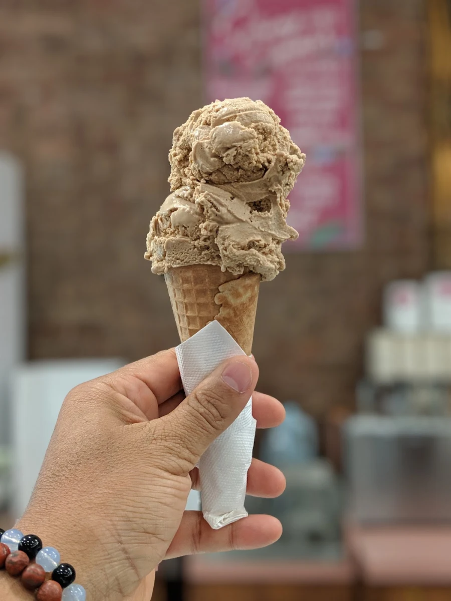 Coffee Ice Cream Cone