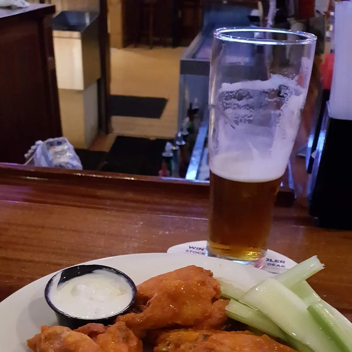 Happy Hour Buffalo Wings