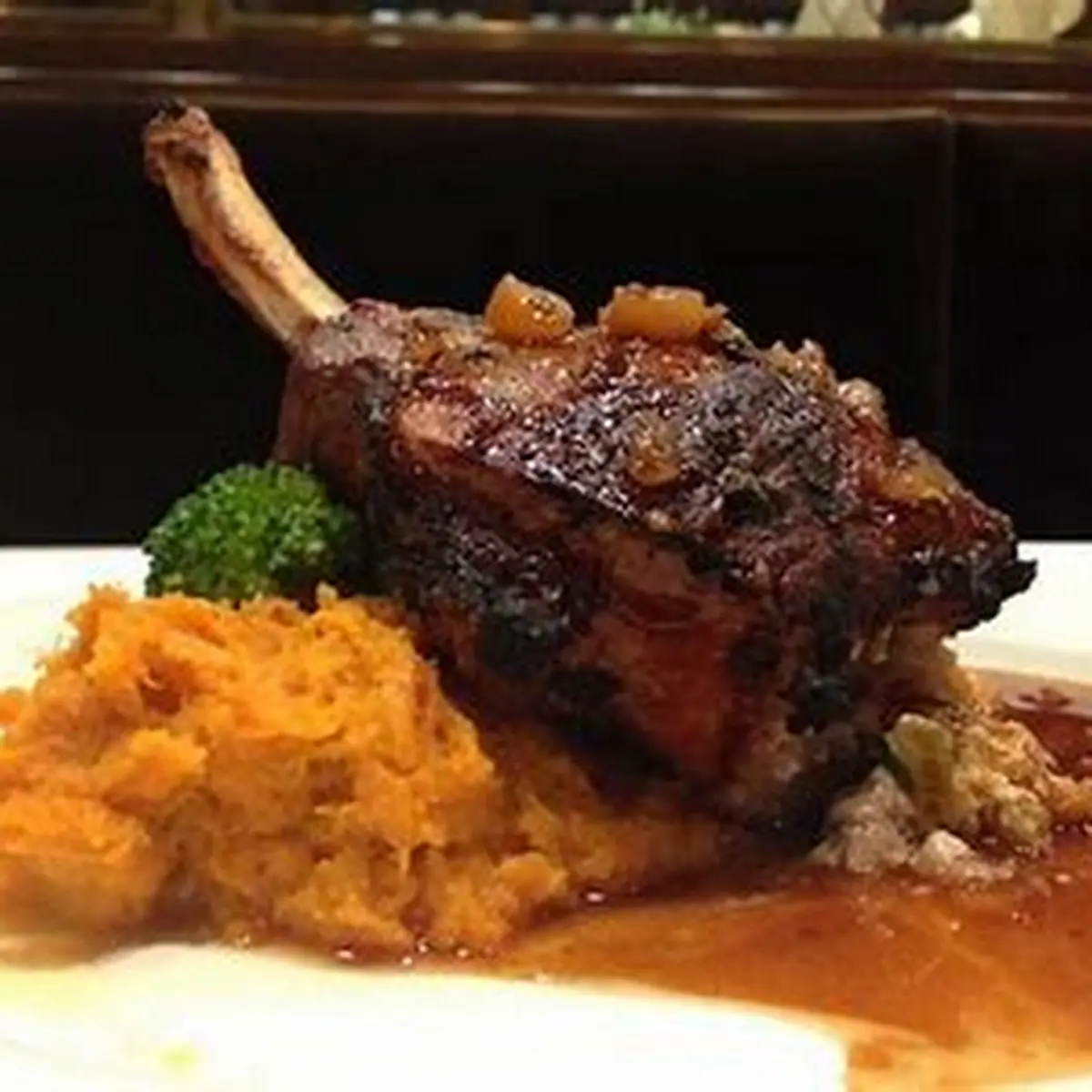 Pork Chop with Mashed Potatoes