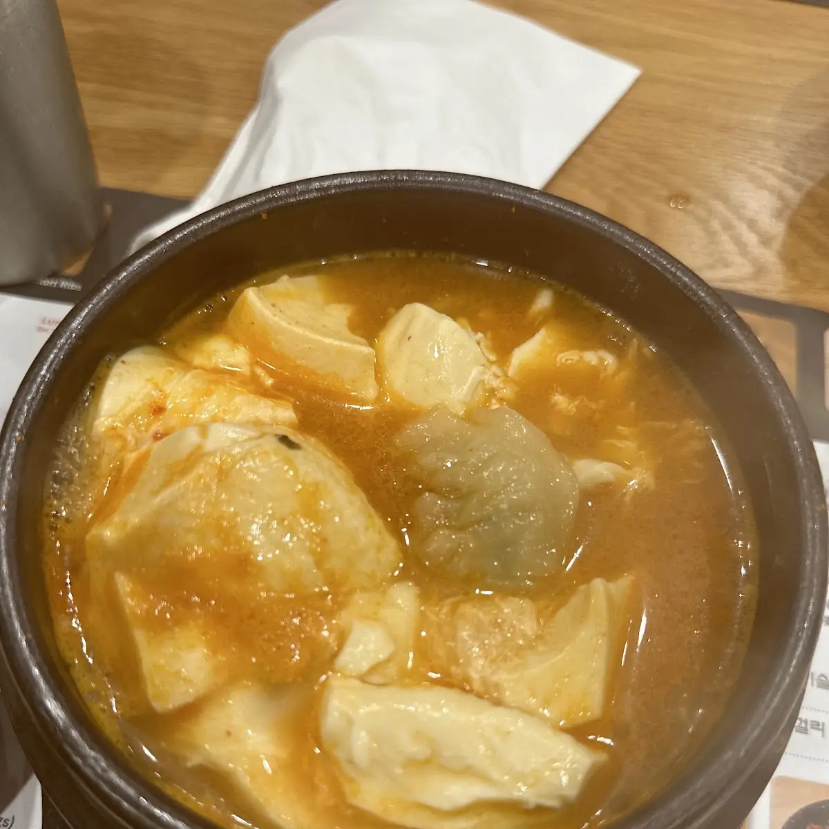 Dumpling Tofu Soup