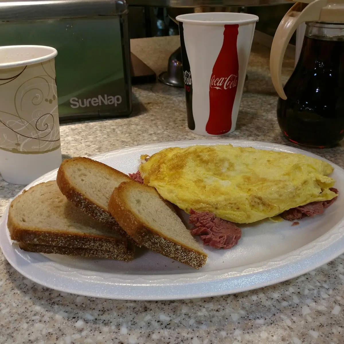 Corned Beef Omelet