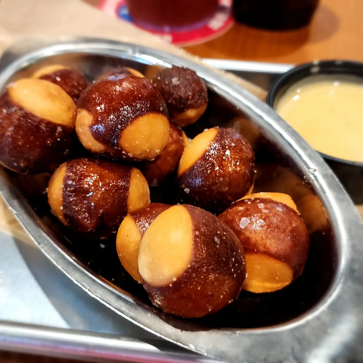 Warm Soft Pretzel Bites