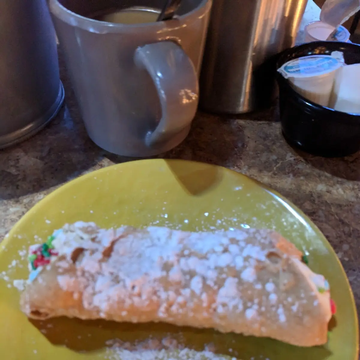 Egg Nog Cannoli Seasonal