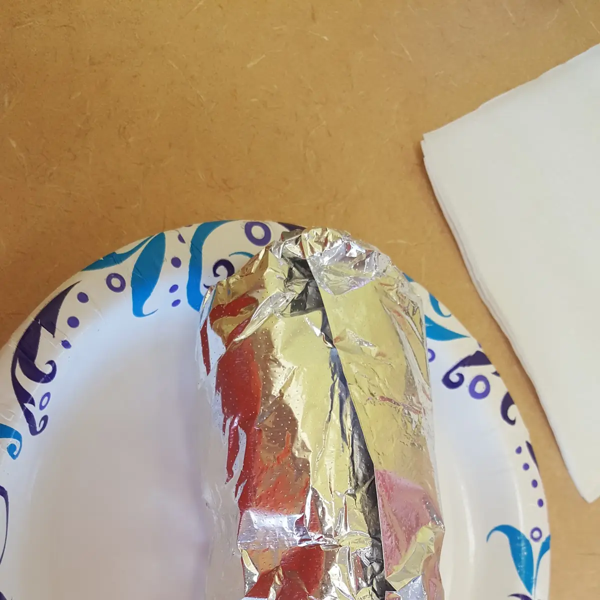 Kids Bean and Cheese Burrito