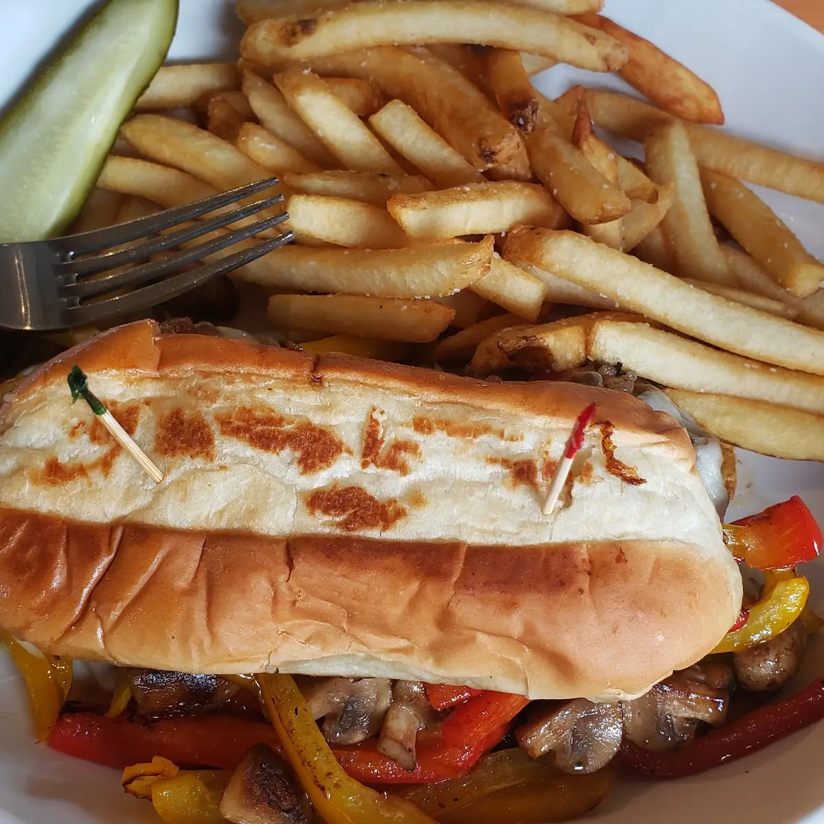Philly Cheese Steak Sandwich