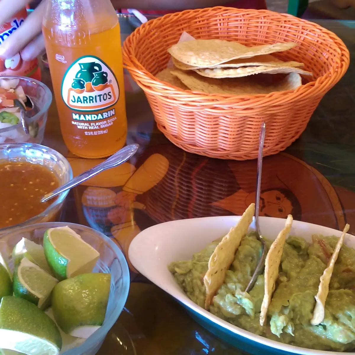 Guacamole Tostada & Tamale