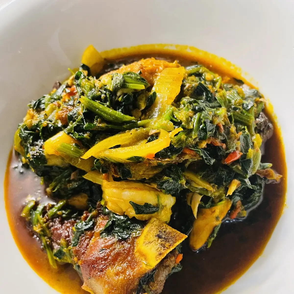 Efo Riro - Vegetable Soup
