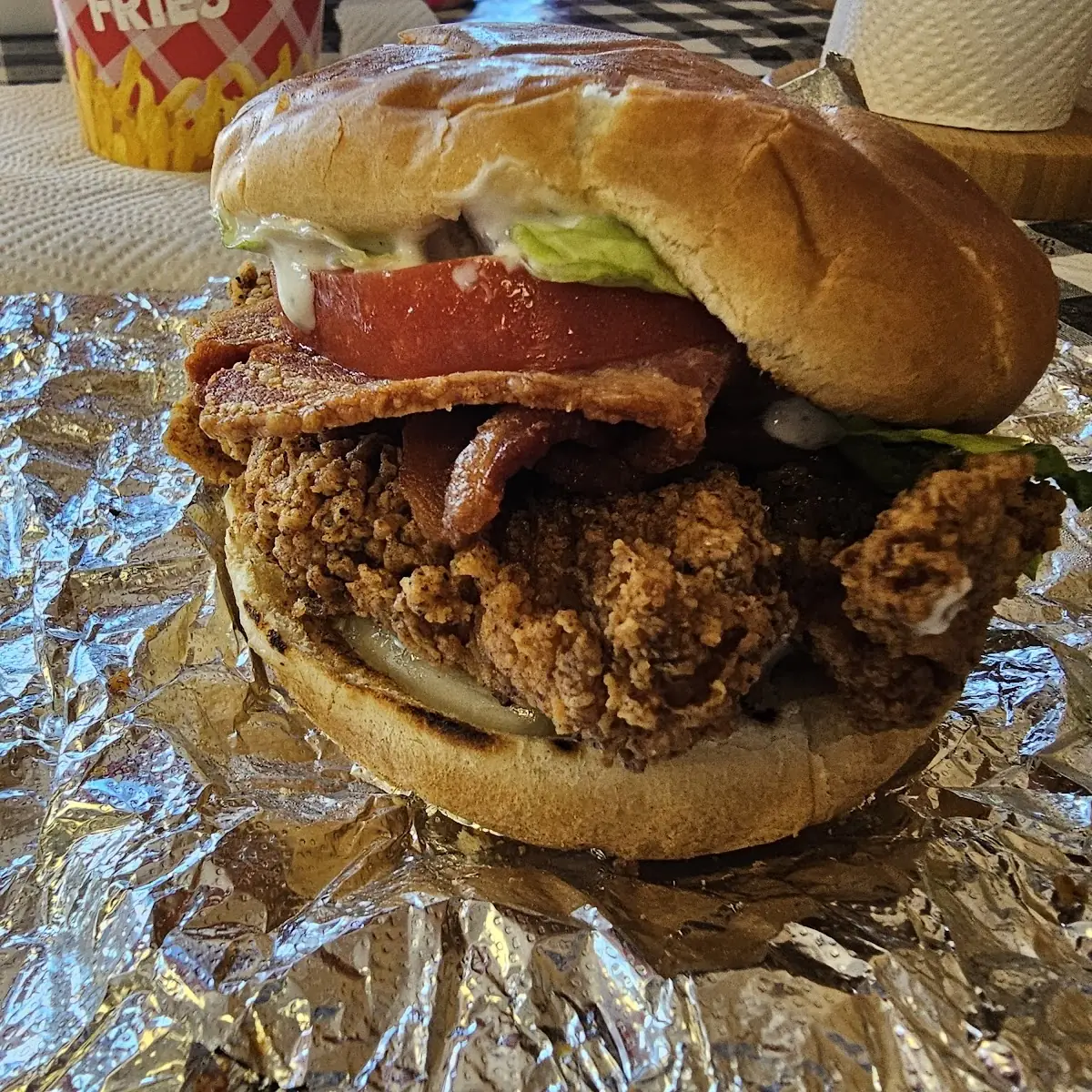 Chicken Bacon Ranch Sandwich