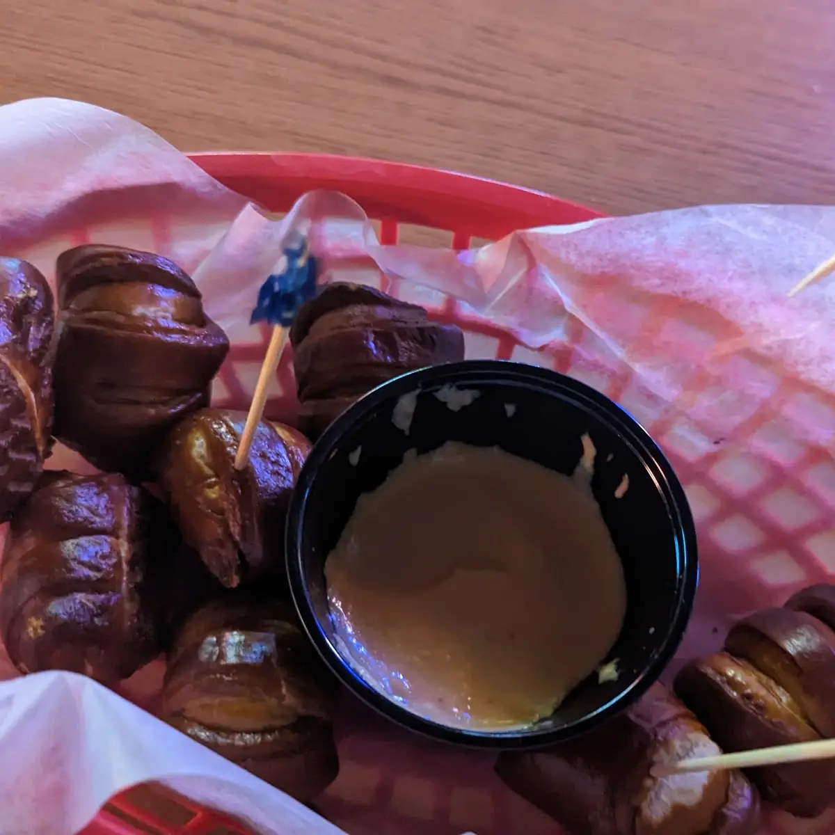 Pretzel Bites with Beer Cheese