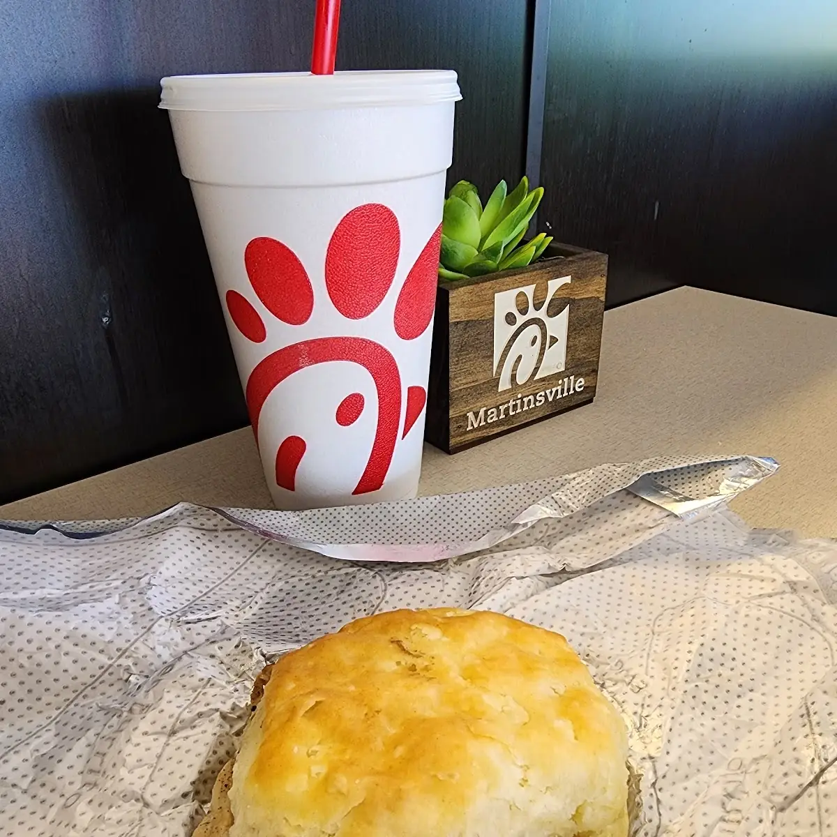 Grilled Chicken Biscuit