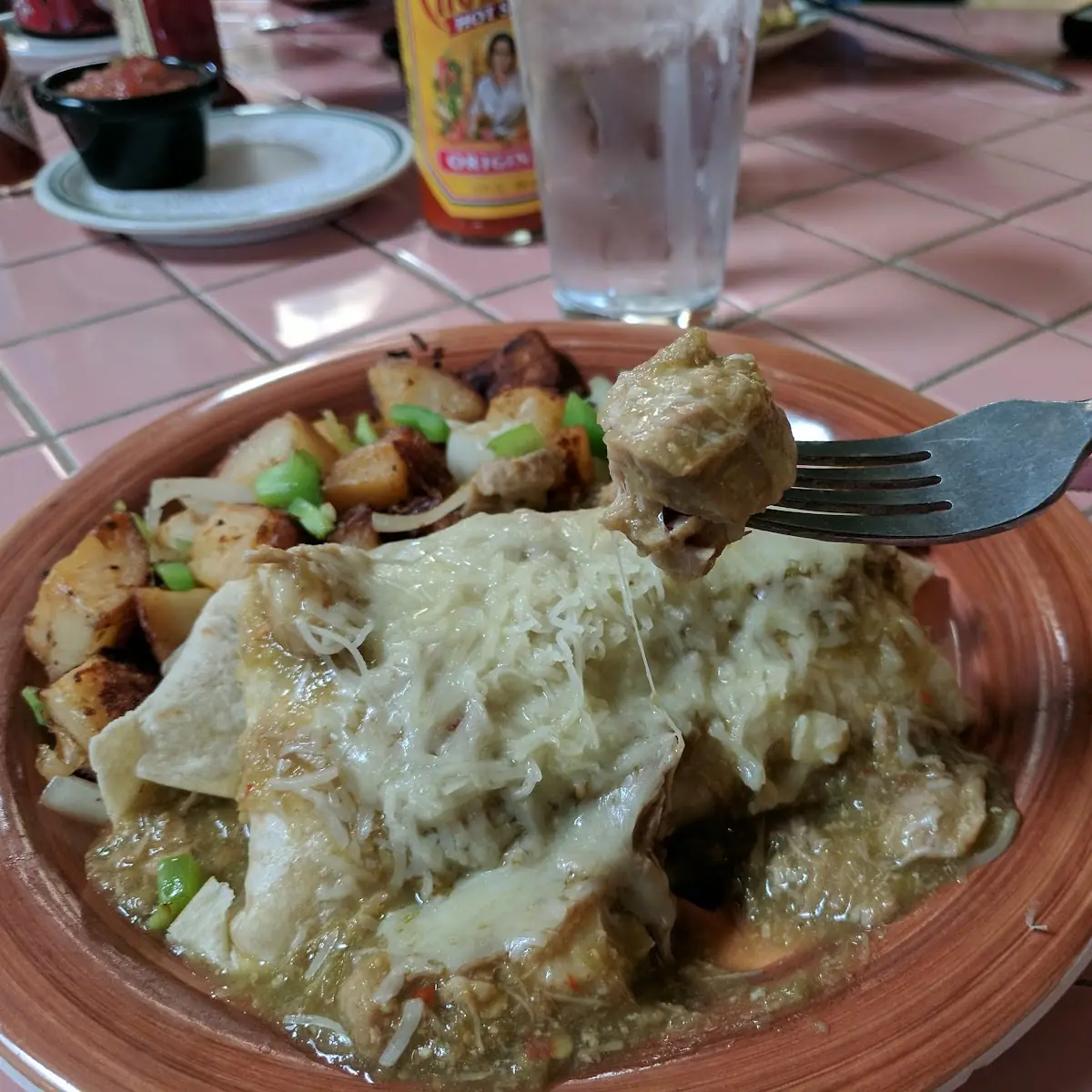 Chile Verde Burrito