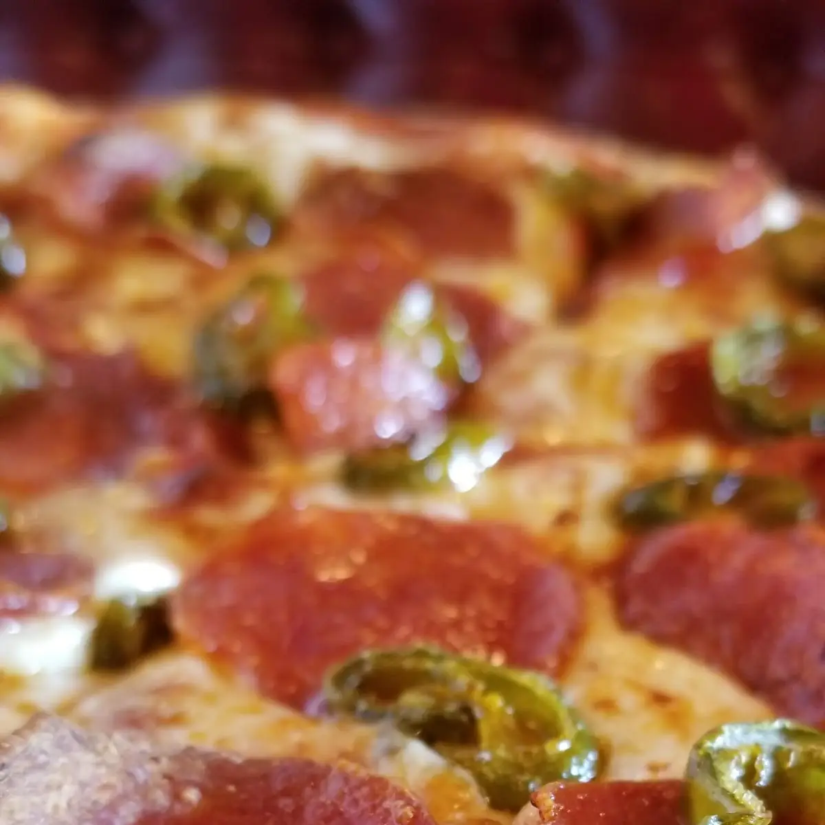 Pepperoni Black Olives & Green Peppers