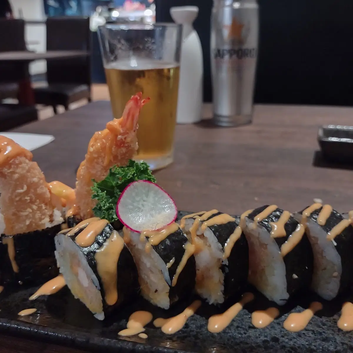 Mango Tempura Shrimp Roll