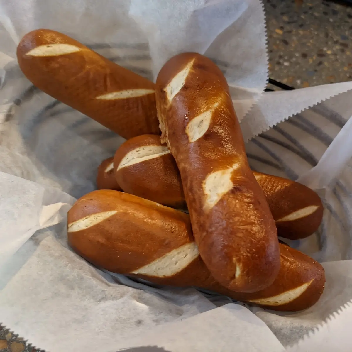 Bavarian Pretzel Logs