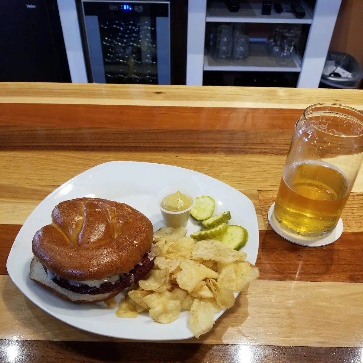 Fried Bologna Sandwich