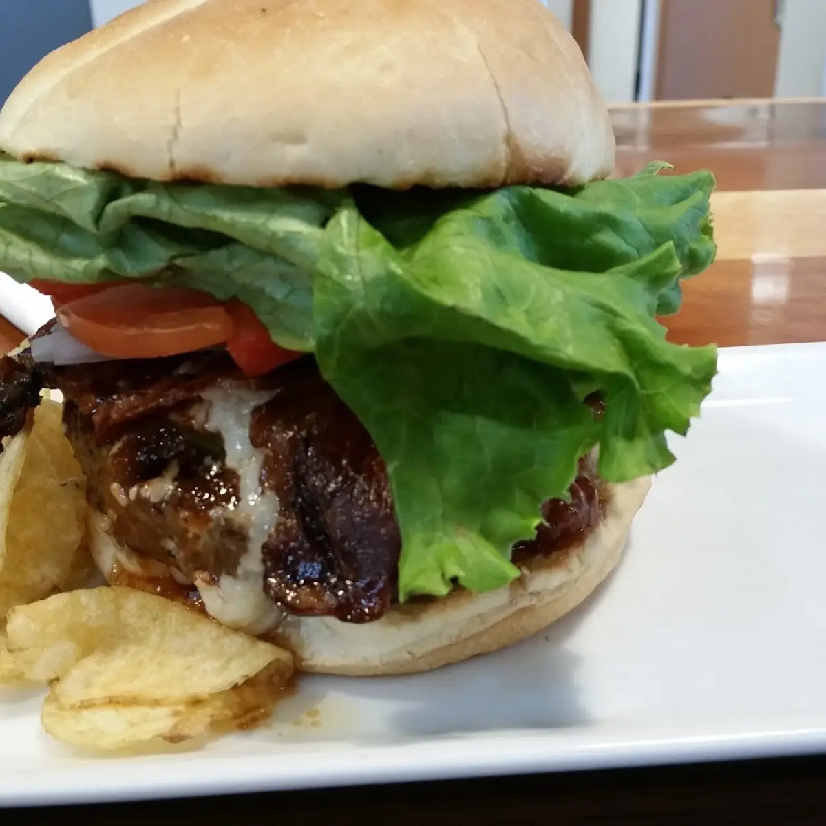 Jalapeño BBQ Bacon Cheeseburger