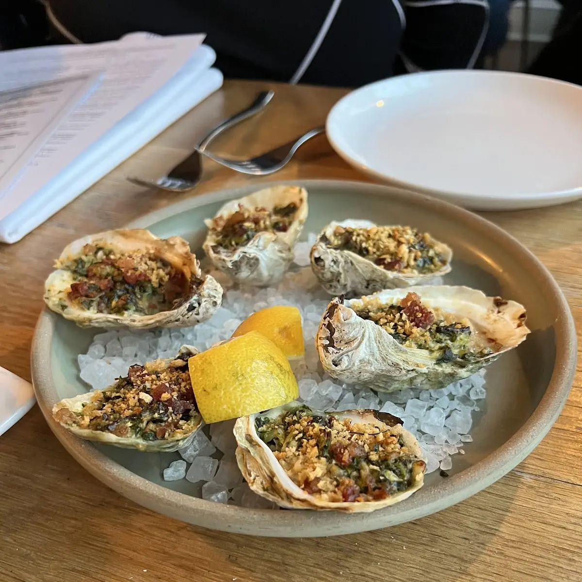 Oysters Rockefeller