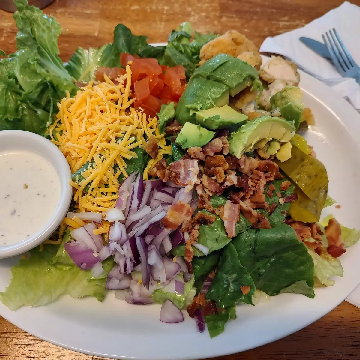 Crispy Chicken Salad
