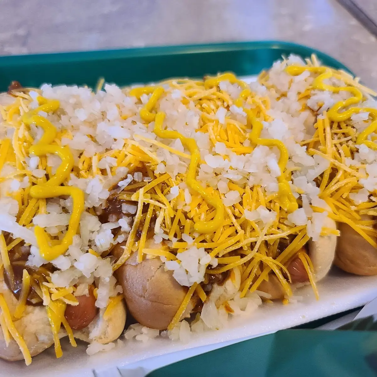 4 Coney Dogs with Everything