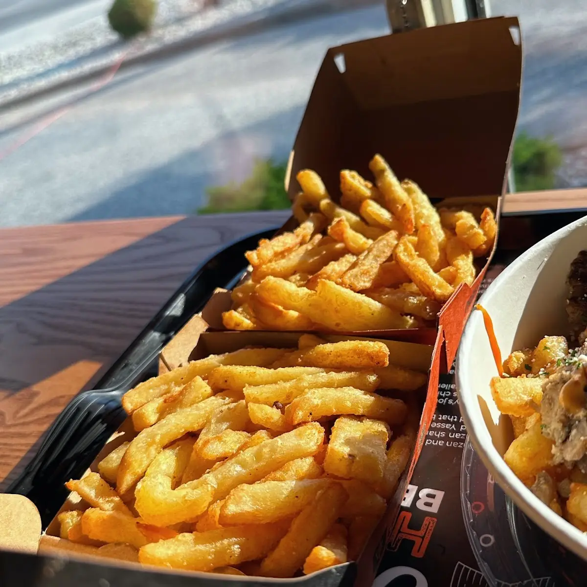 Crispy Fries, Shelby's Legendary Shawarma