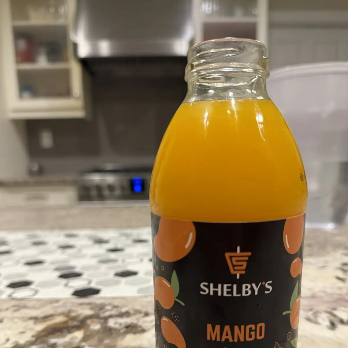 Mango Juice, Shelby's Legendary Shawarma