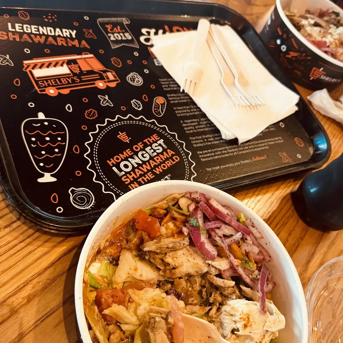 Rice Bowl, Shelby's Legendary Shawarma