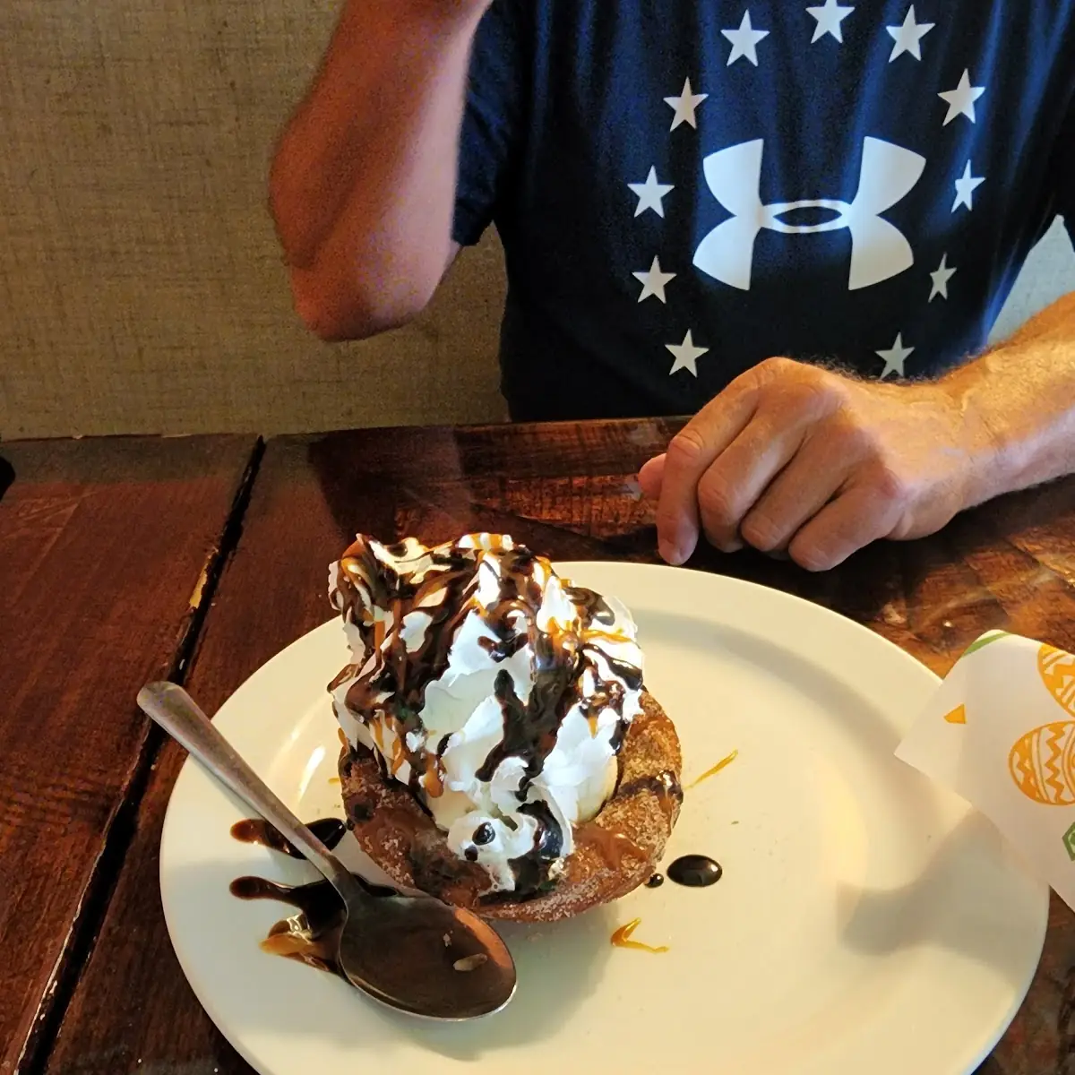 Fried Ice Cream Churros