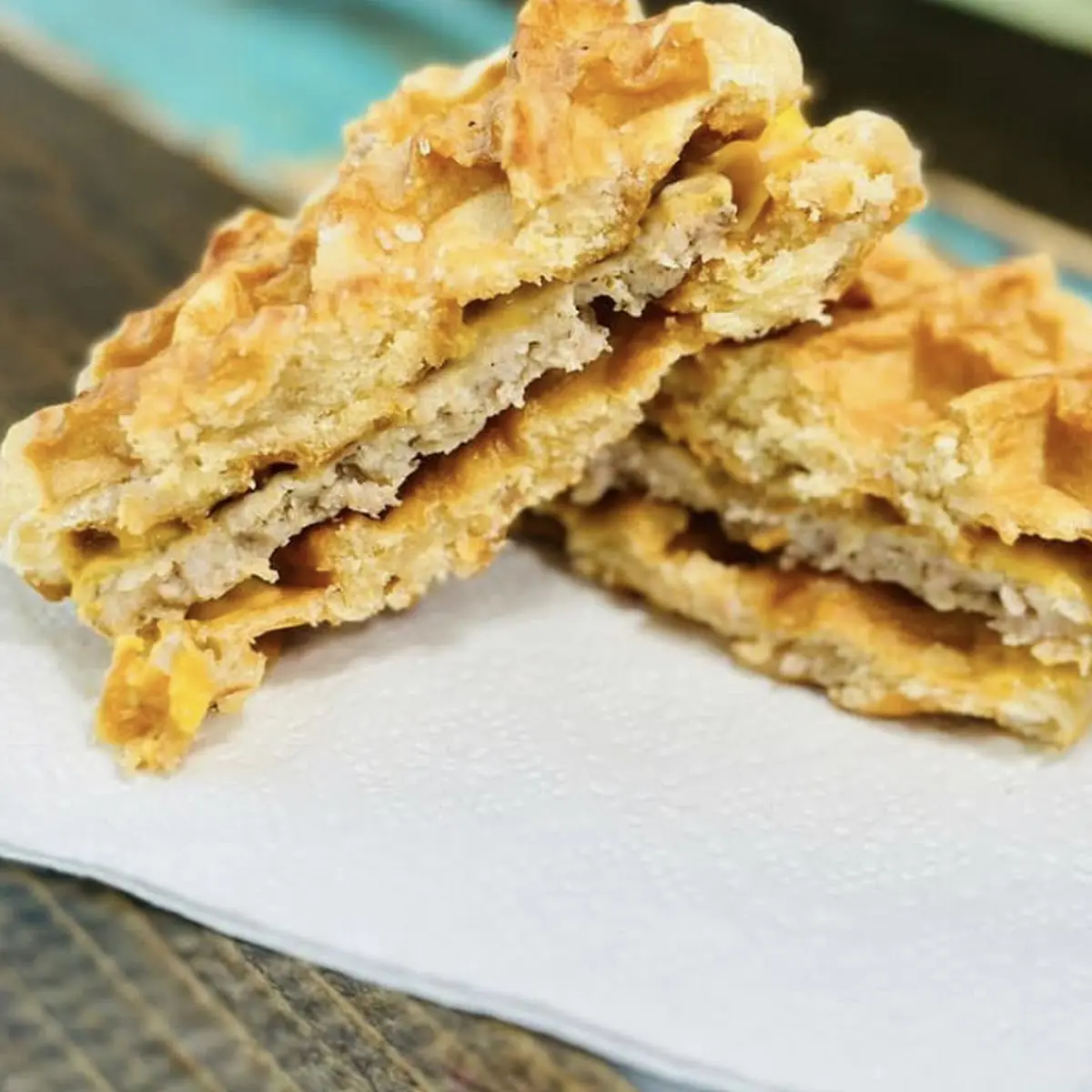 Waffle Breakfast Sandwich