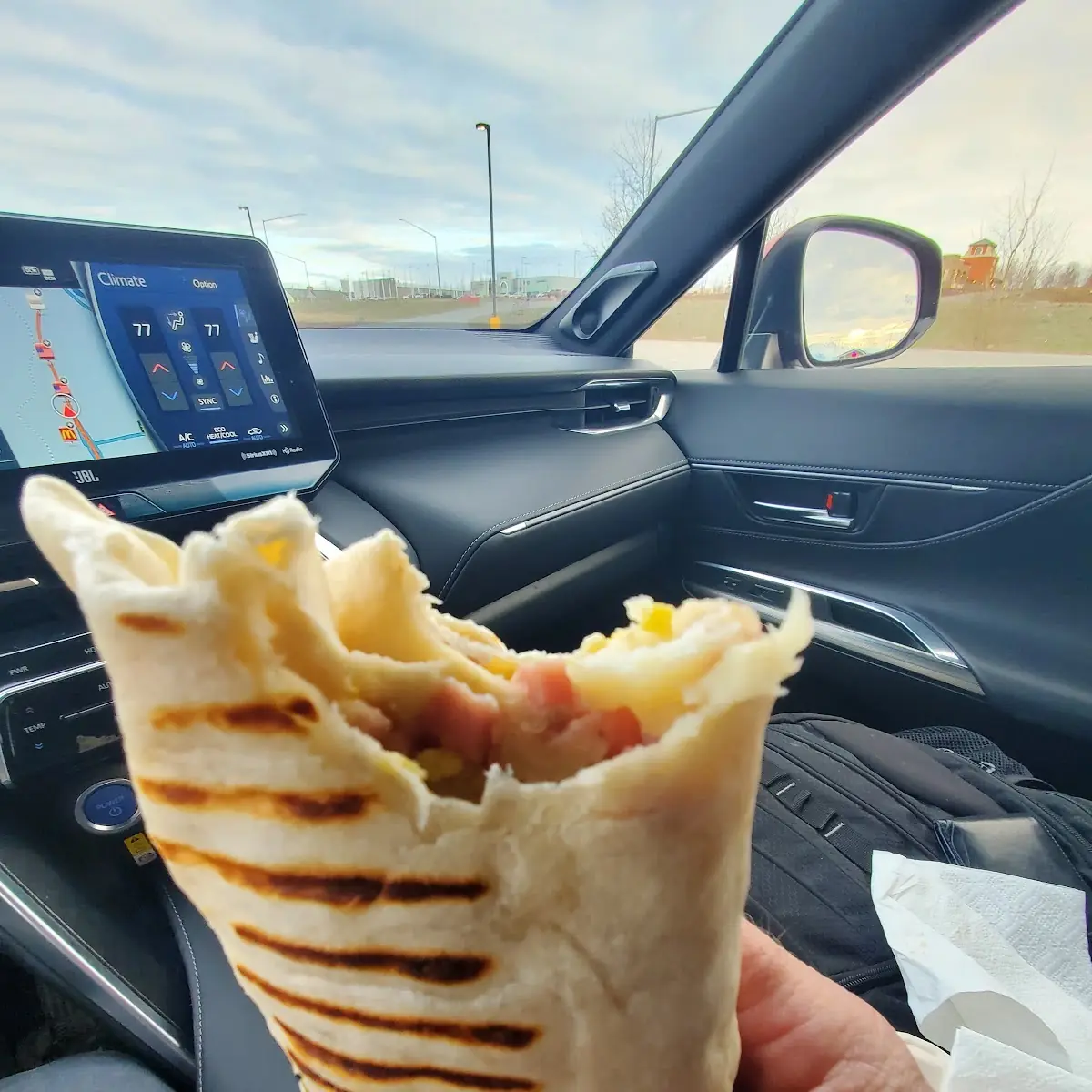 Yeti Breakfast Burrito