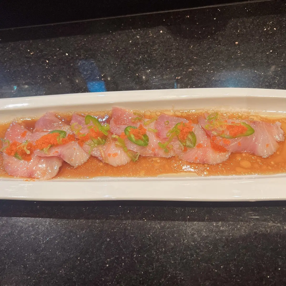 Yellowtail Jalapeno Appetizer