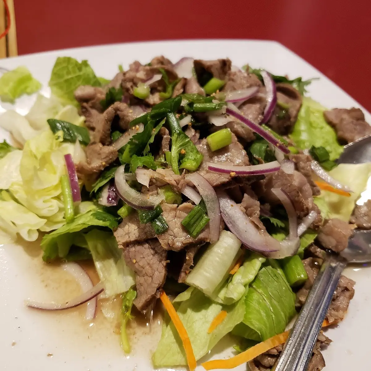 Nam Tok Beef Waterfall Salad