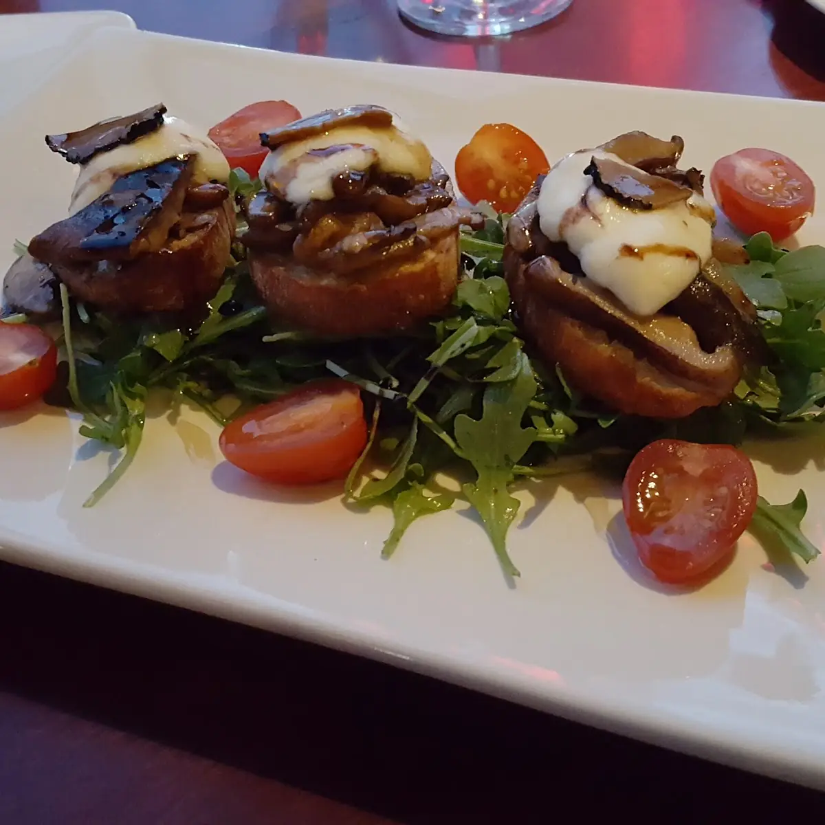 Mushroom Appetizer Platter, The Rainbow Room
