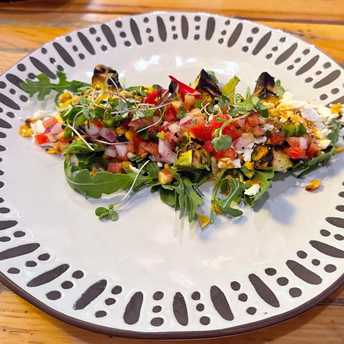 Grilled Avocado Salad