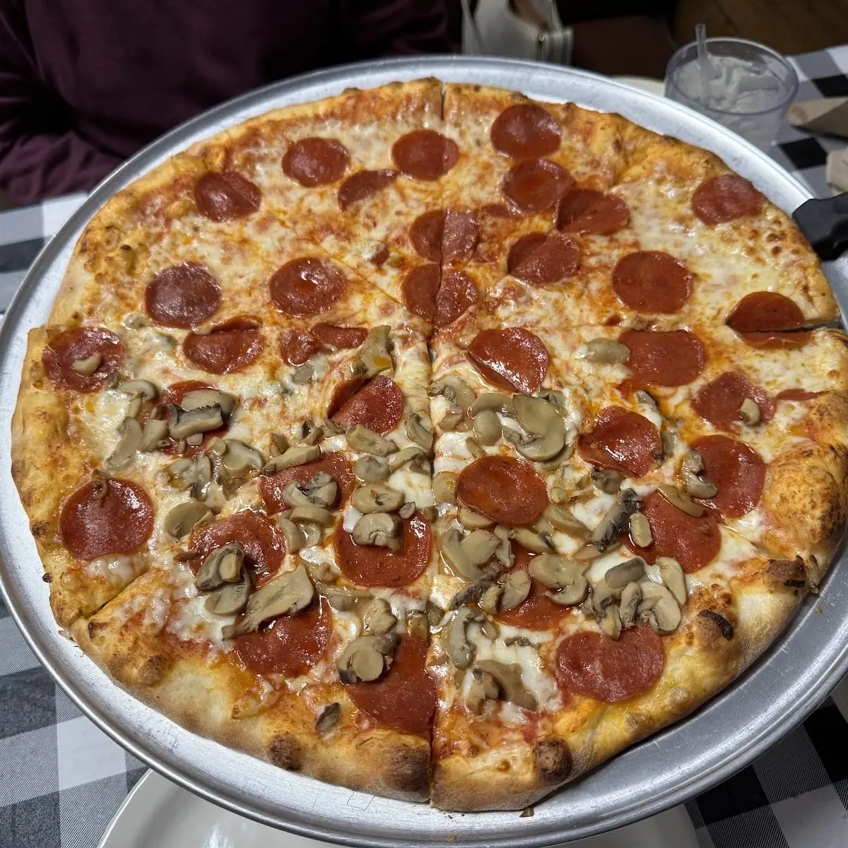 Sausage and Pepperoni Pizza Slice