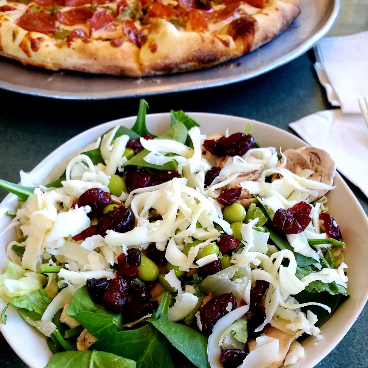 Crunchy Spinach Salad