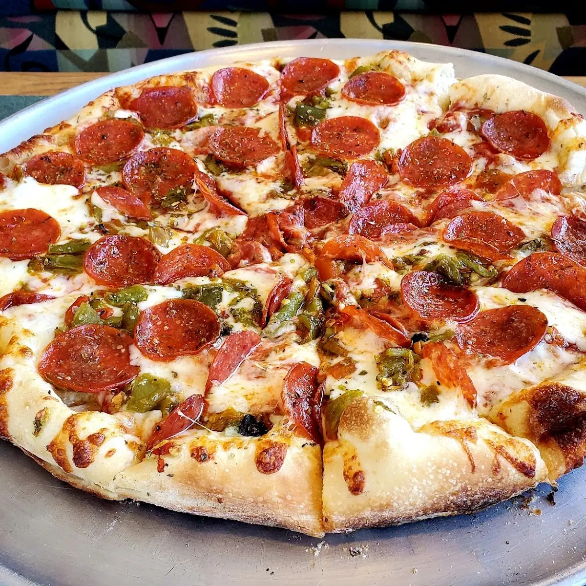 Large Pepperoni and Sausage Pizza