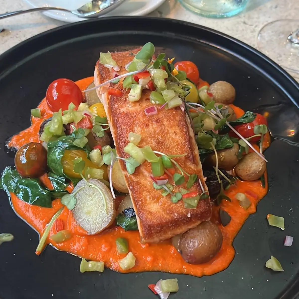 Pan Roasted Salmon