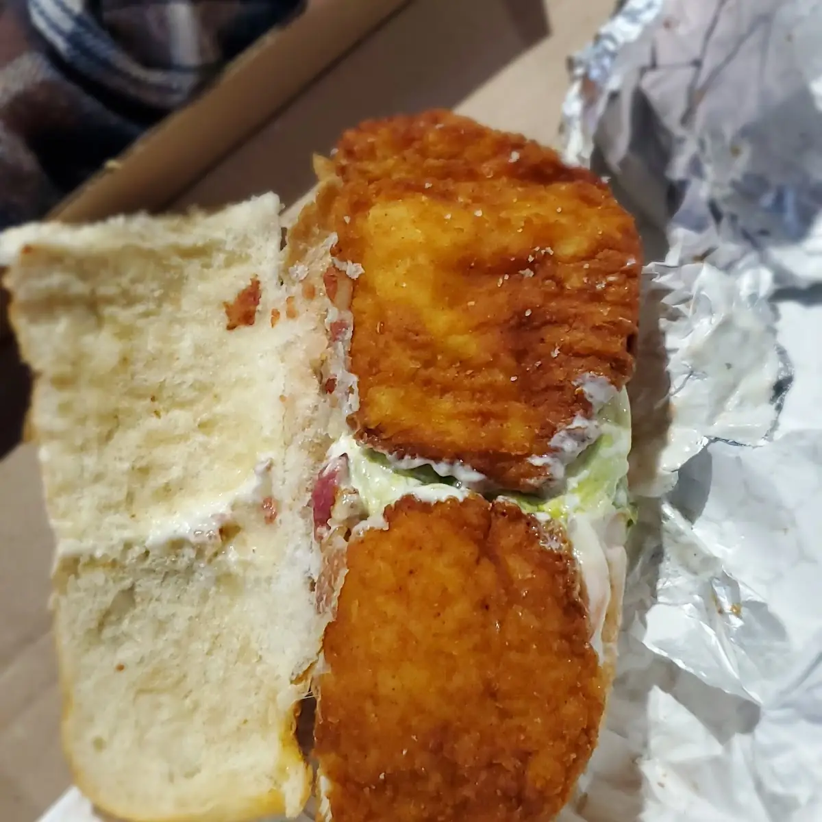 Chicken Bacon Ranch Hoagie