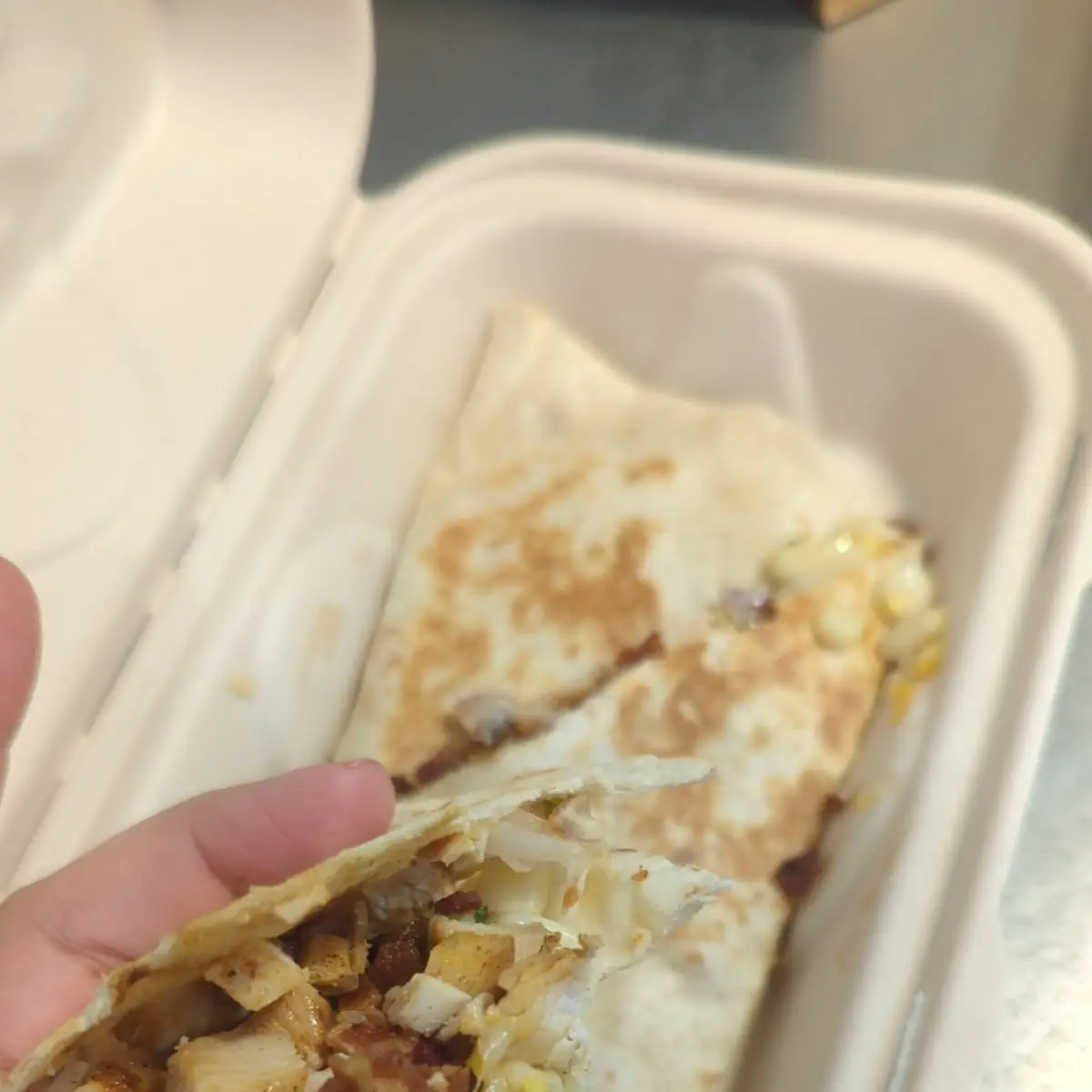 Loaded Chicken Quesadilla