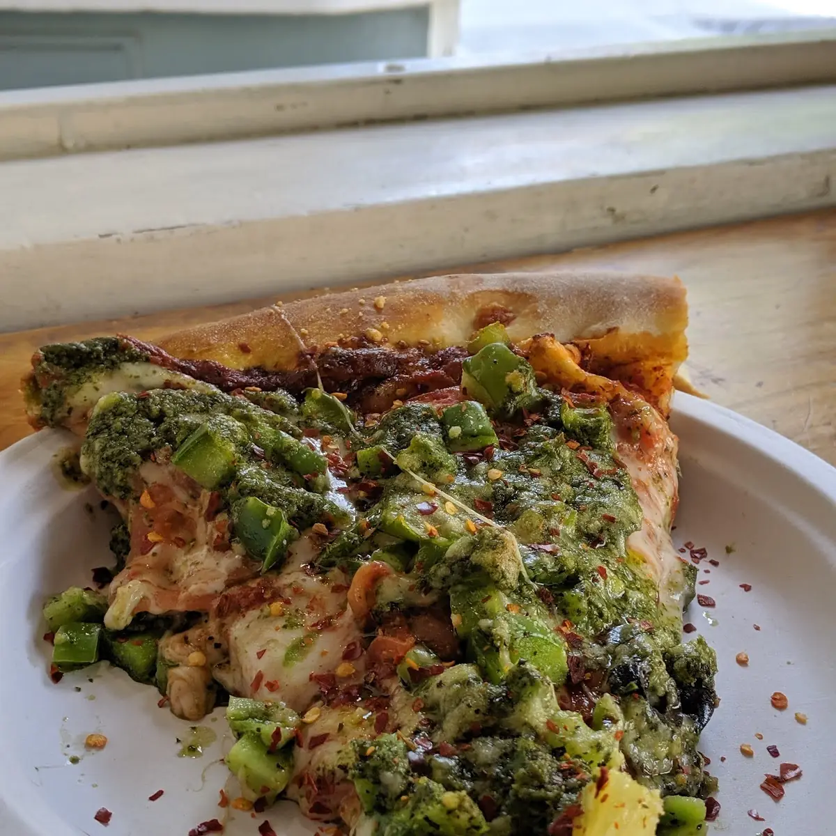 Pesto Tomato Green Pepper