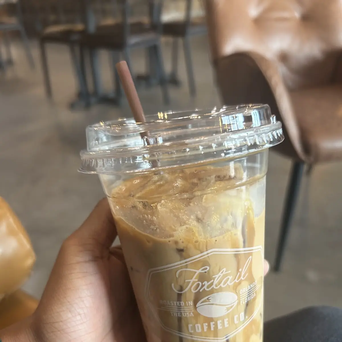 Iced Caramel Latte