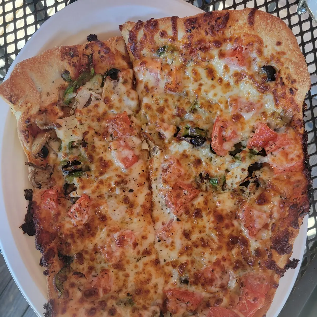 Slice of Veggie Pizza