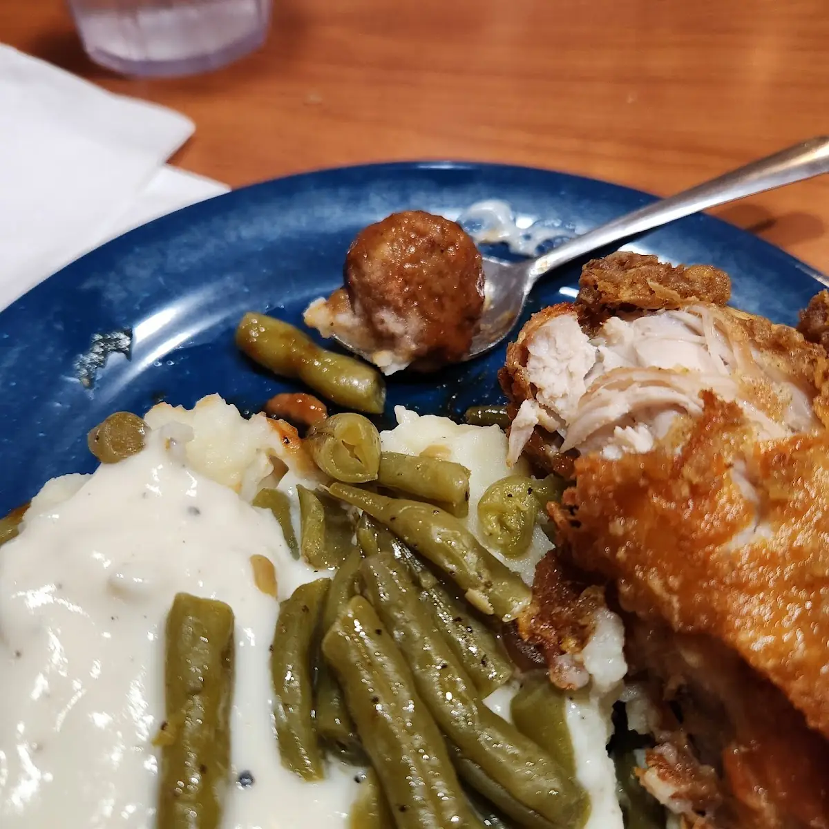Chicken and Mashed Potatoes and Gravy