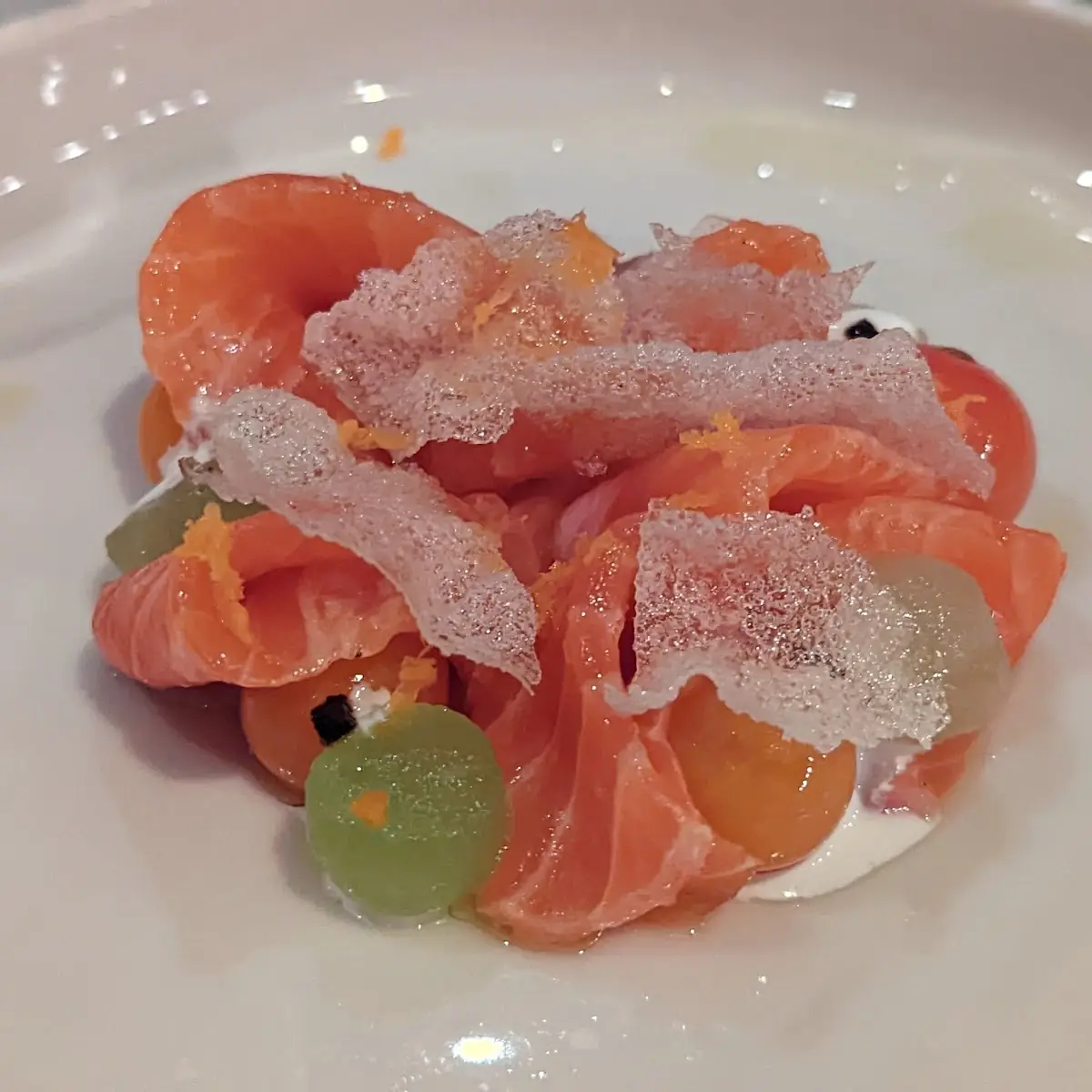 Loch Duart Salmon Crudo
