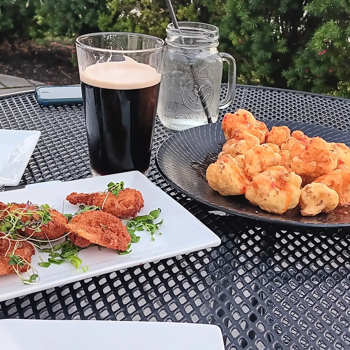 Coconut Shrimp and Cauliflower Bites